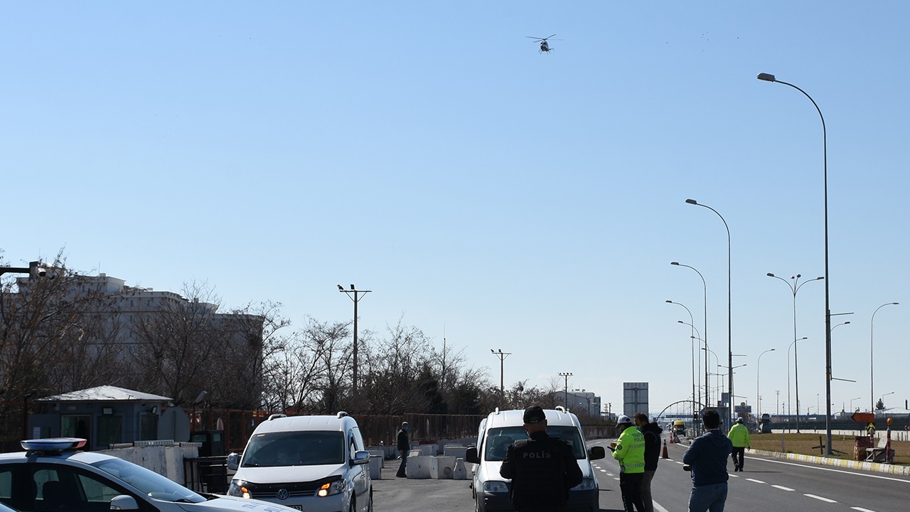 Konya’da bayramda helikopterle trafik denetimi yapılacak