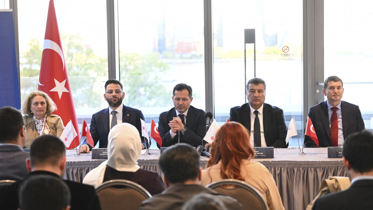 İletişim Başkanlığı heyeti New York'taki Türk basınına ABD temaslarını değerlendirdi