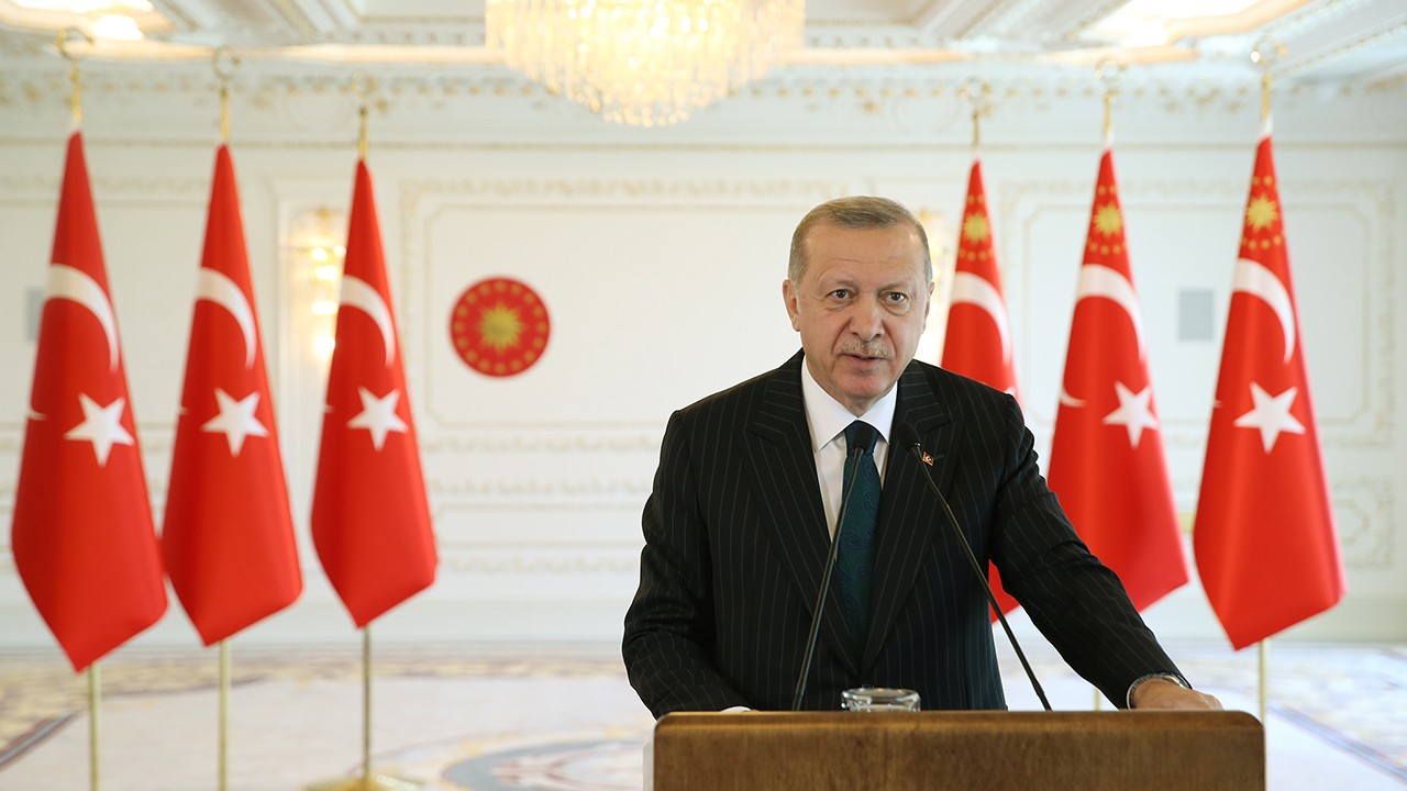 Cumhurbaşkanı Erdoğan: Gönlümdeki en büyük hayal TCG Anadolu'ydu