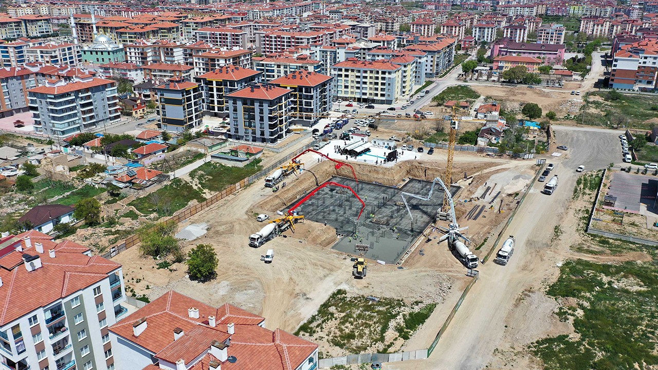 Türkiye'nin en büyük,Konya'nın ilk engelsiz yaşam merkezi'nin temelleri atıldı