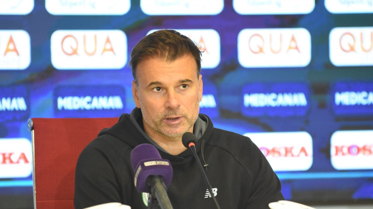 Konyaspor Teknik Direktörü Stanojevic: Galibiyetle ayrılmayı isterdik