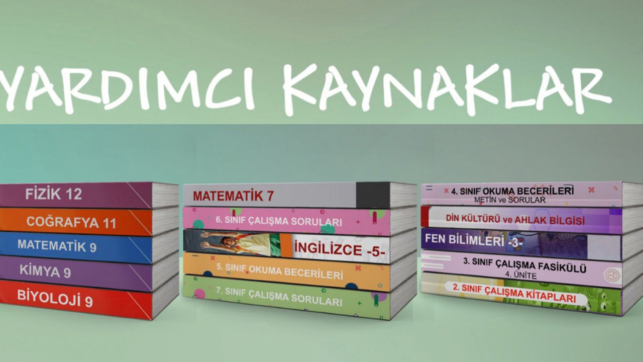 Milli Eğitim Bakanlığının yardımcı kaynak kitap dağıtımı devam ediyor