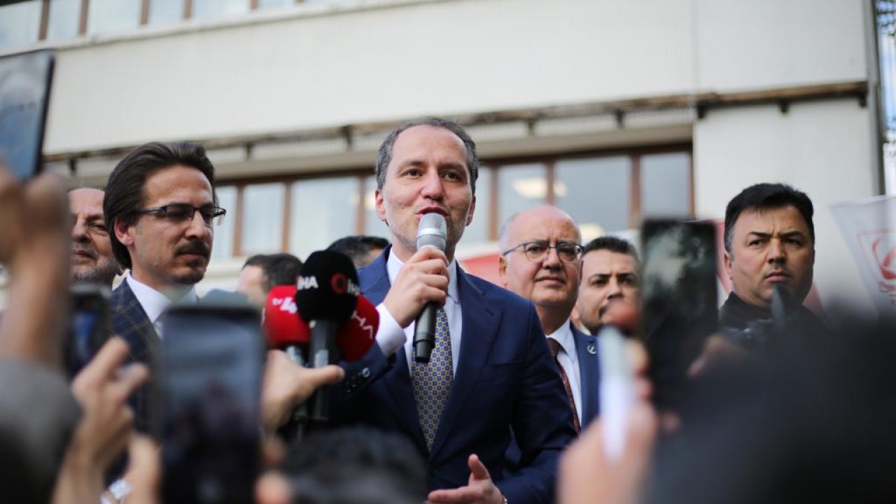 Yeniden Refah Partisi Lideri Erbakan Konya'da
