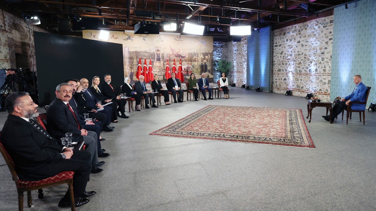 Cumhurbaşkanı Erdoğan Anadolu Medyası ortak yayınında konuştu