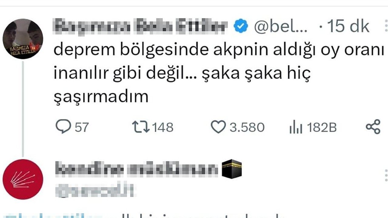 Seçim sonuçlarını hazmedemediler! Depremzedelere insanlık dışı sözler…