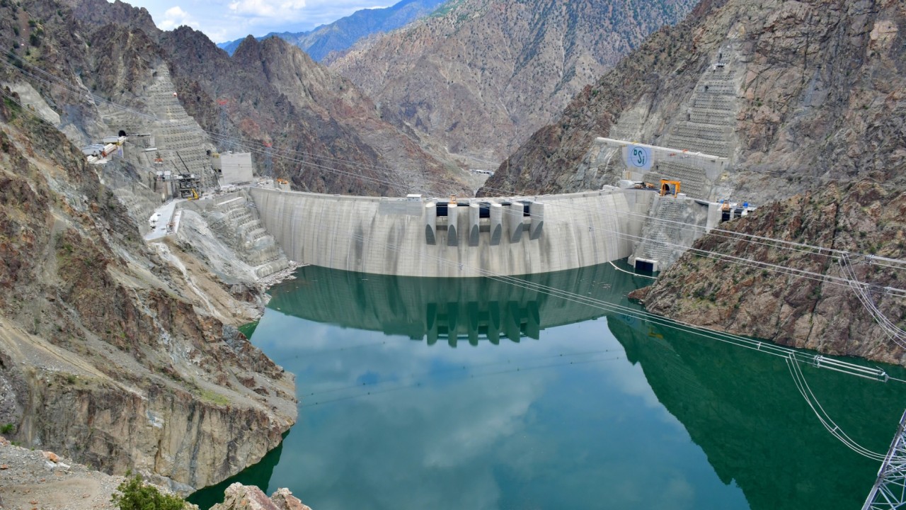 Yusufeli Barajı ve HES'te su yüksekliği 145,30 metreye ulaştı