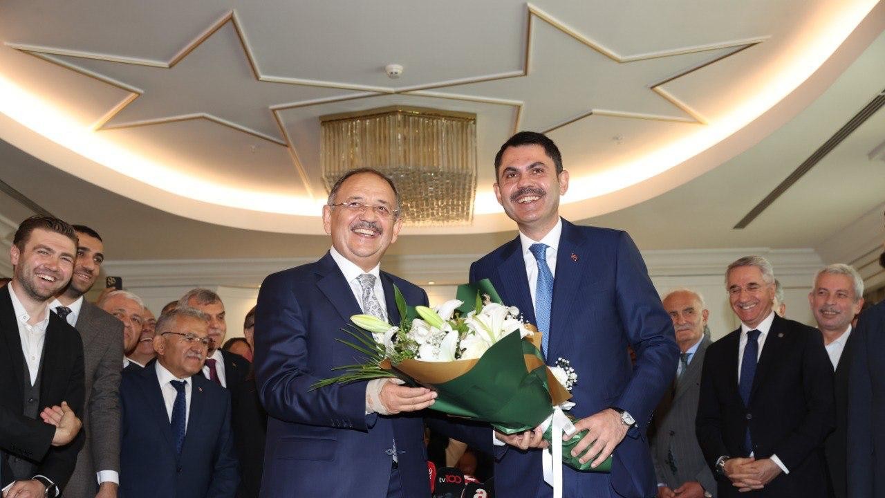 Bakan Özhaseki, Murat Kurum’dan görevi devraldı