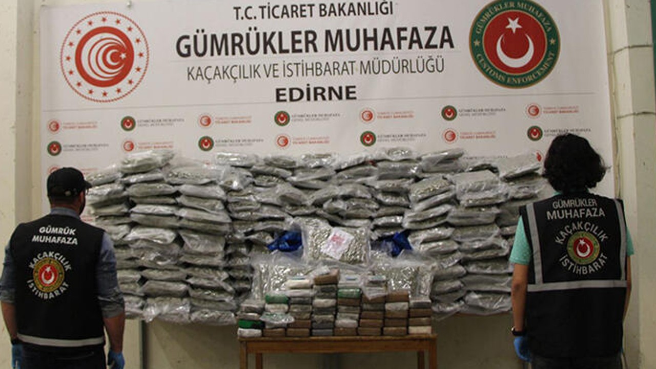 Kapıkule'de 358 kilo uyuşturucu ele geçirildi: 7 gözaltı