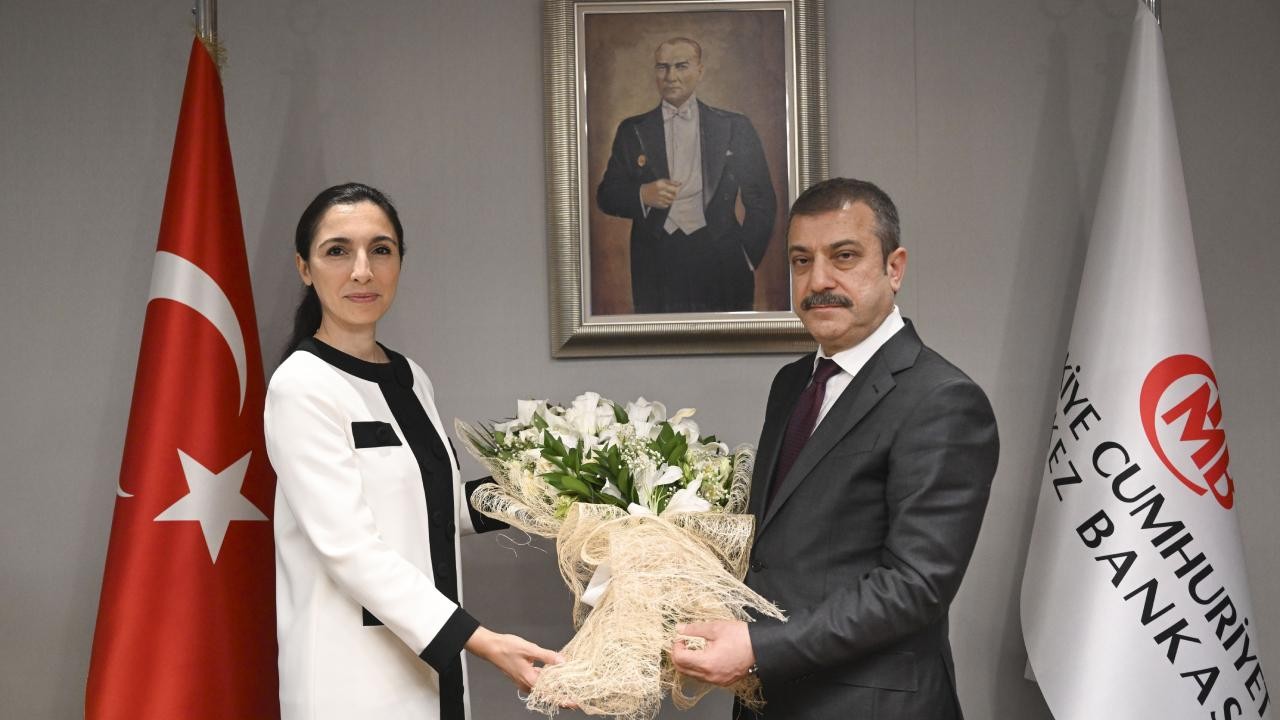 TCMB Başkanı Erkan, görevi Kavcıoğlu'ndan devraldı