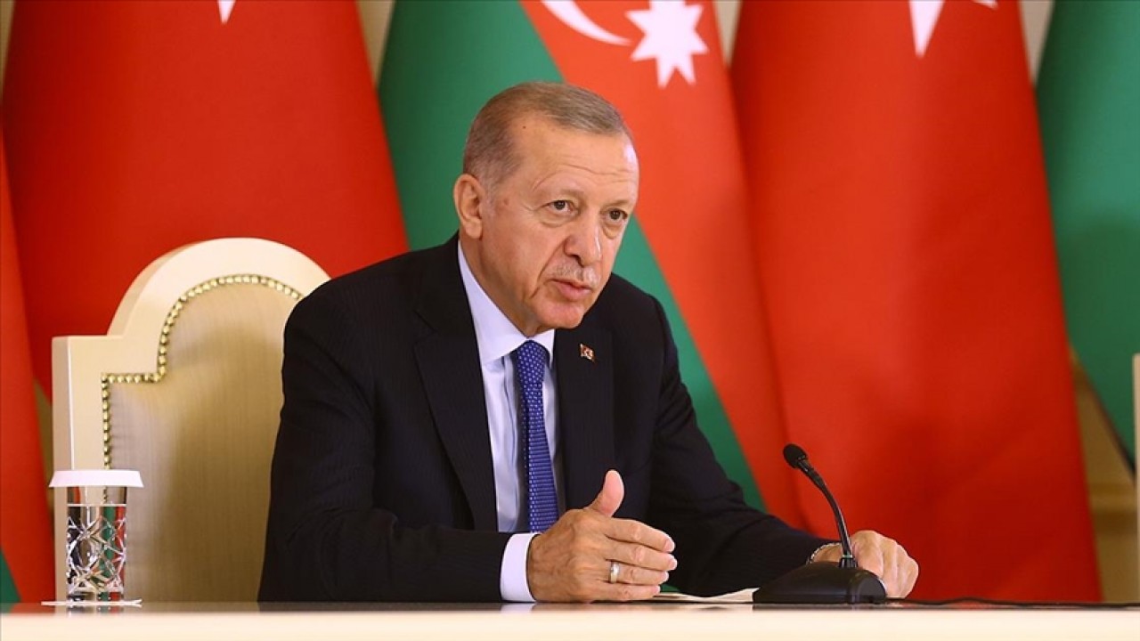 Cumhurbaşkanı Erdoğan: Türkiye-Azerbaycan Üniversitesi'nin kurulması için çalışmalara başladık