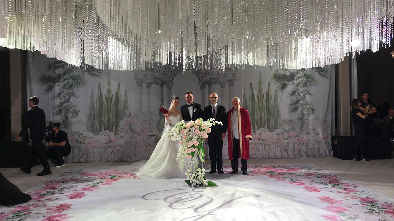 Kulluk ve Korkmaz ailelerinin mutlu günü