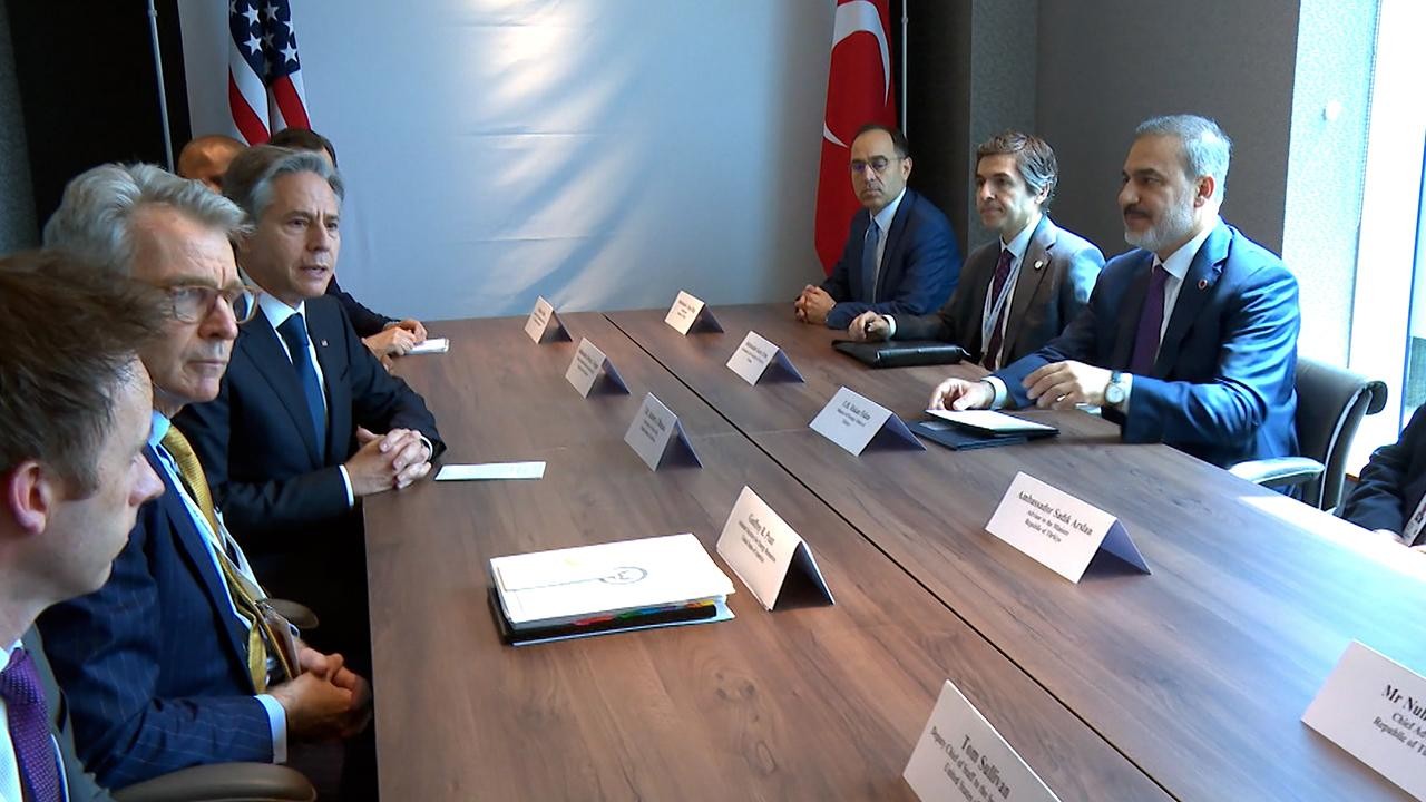 Dışişleri Bakanı Hakan Fidan, ABD'li mevkidaşıyla görüştü