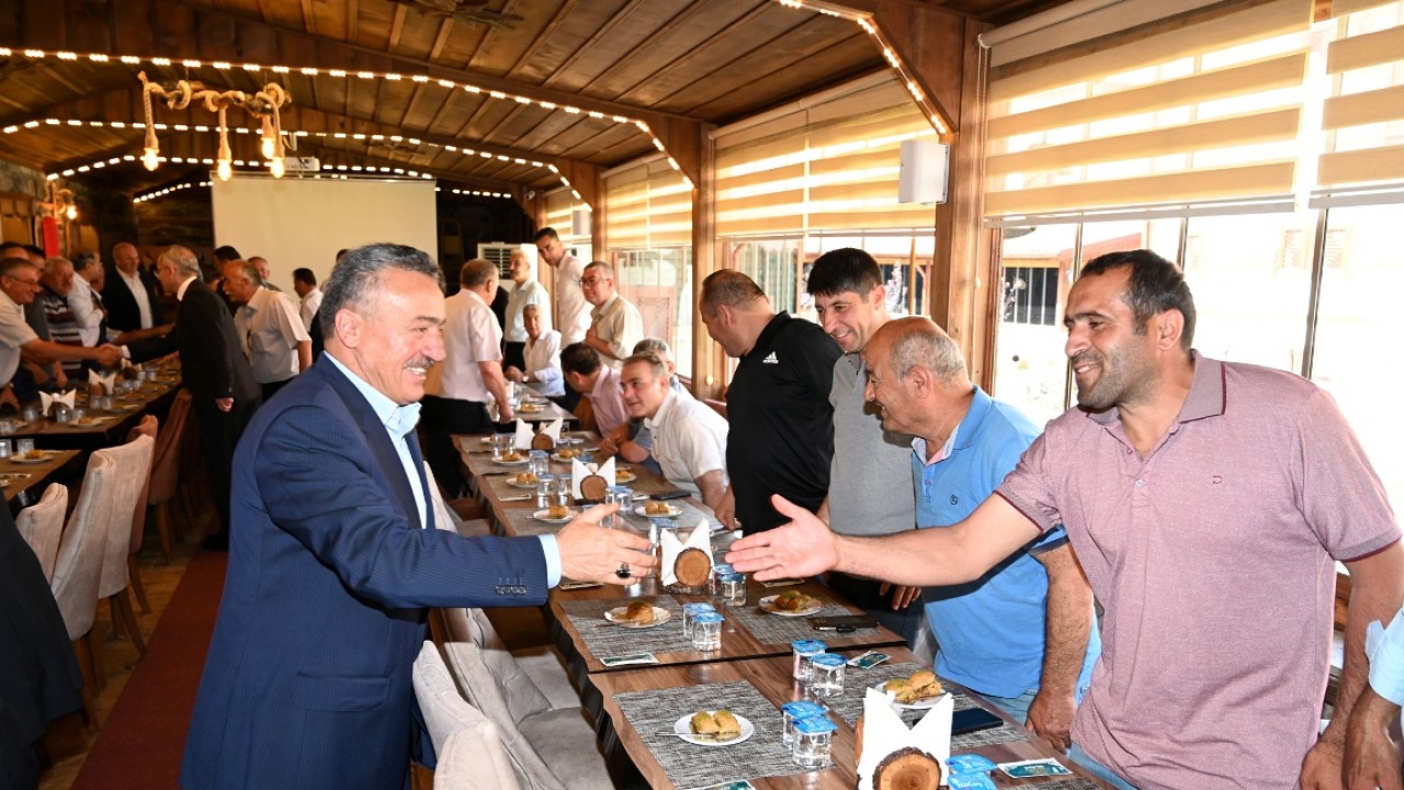 Seydişehir'de bayramlaşma programı düzenlendi