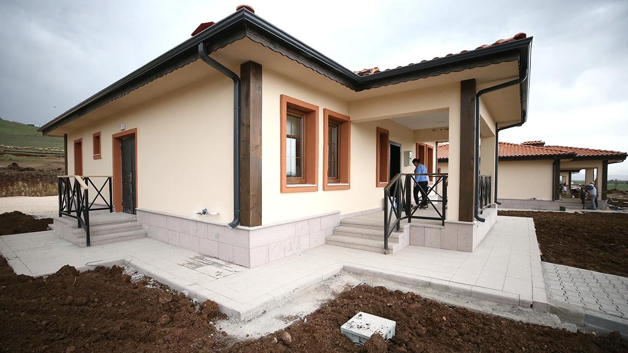 37 binden fazla köy evinin inşasına başlandı