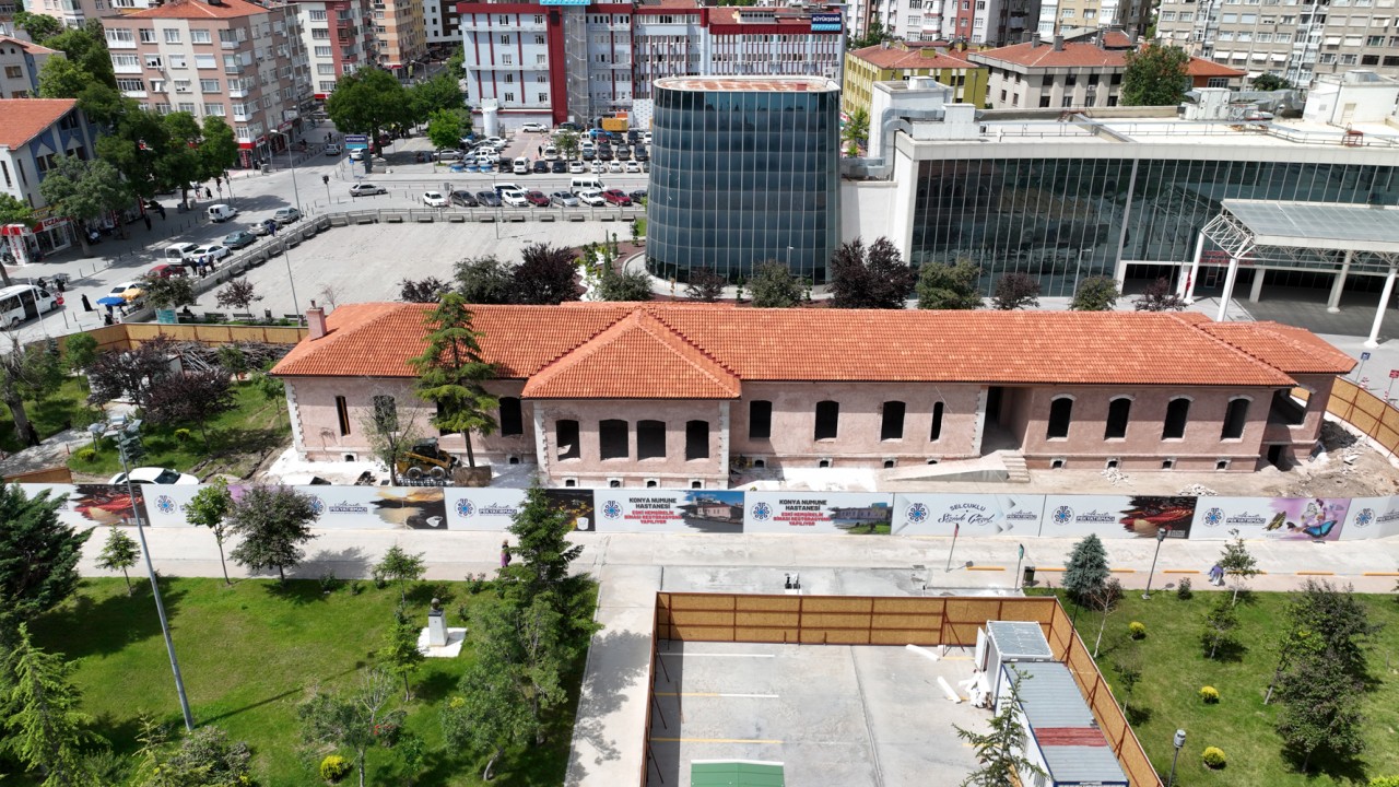 Konya'daki tarihi hemşirelik binası restore ediliyor