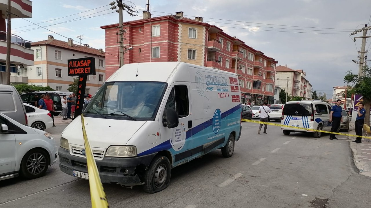 Konya'da silahlı saldırı:1 kişi yaralandı