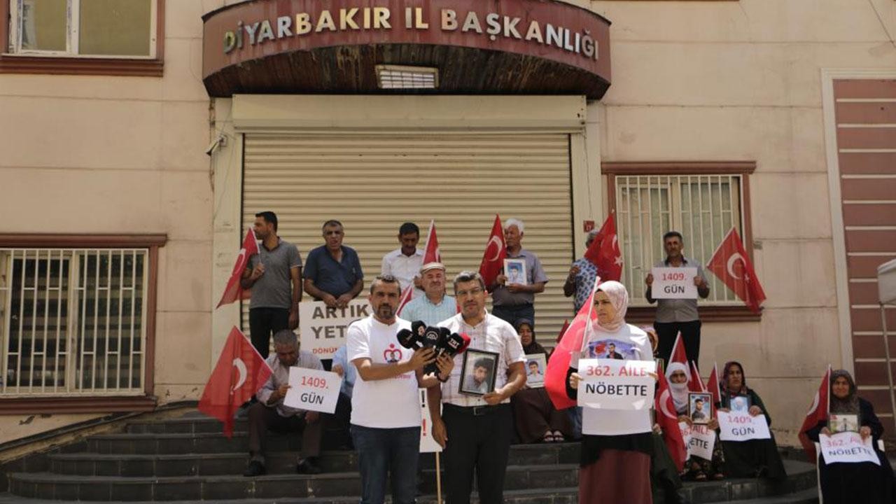 Diyarbakır'da evlat nöbetindeki aile sayısı 362’ye yükseldi