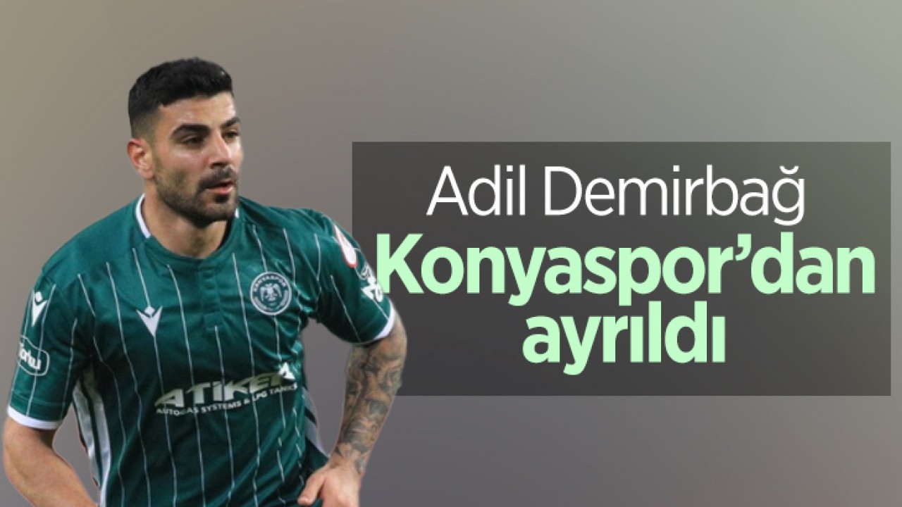 Konyaspor’un başarılı defans oyuncusu Adil Demirbağ Rize’ye gitti
