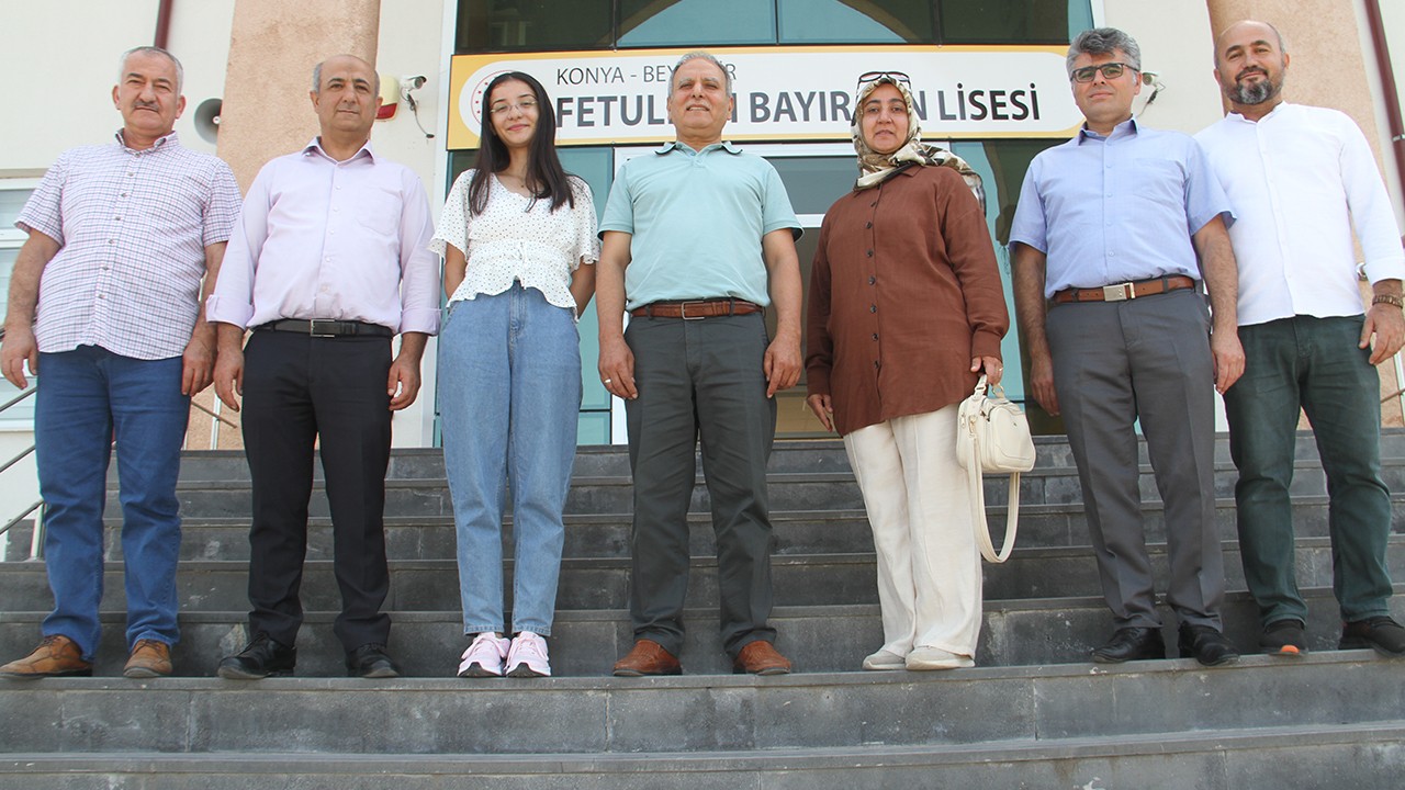 YKS sayısalda Beyşehir birincisi ve Türkiye 467’incisi altınla ödüllendirildi
