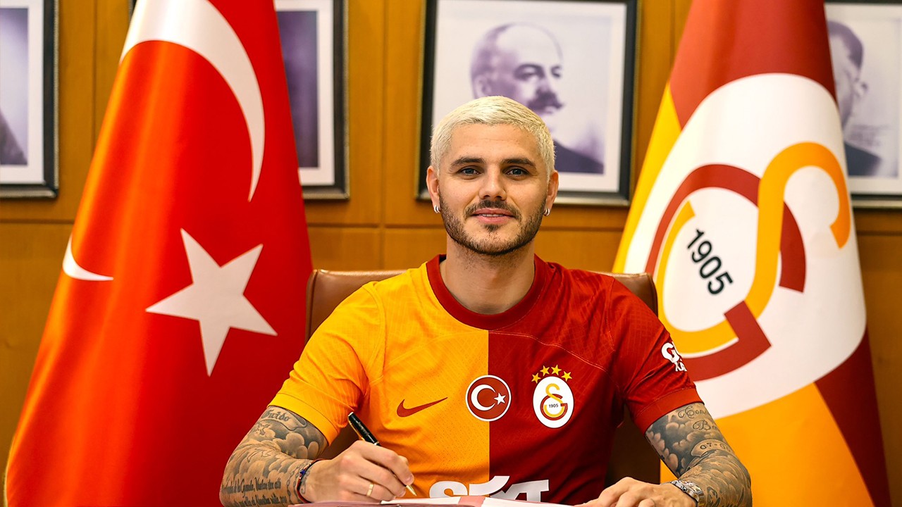 Galatasaray, Mauro Icardi ile 3 yıllık anlaşma sağlandığını açıkladı