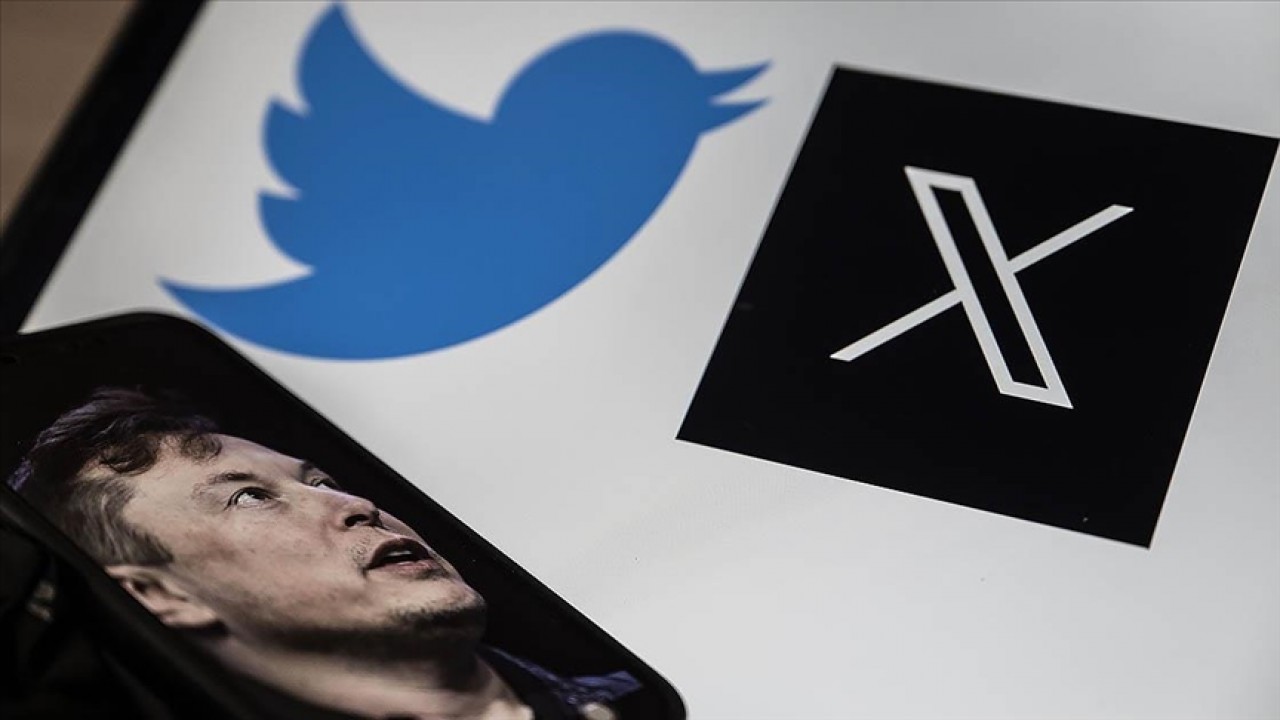 Twitter genel merkezindeki dev, parlak “X“ logosu, şikayetler üzerine kaldırıldı