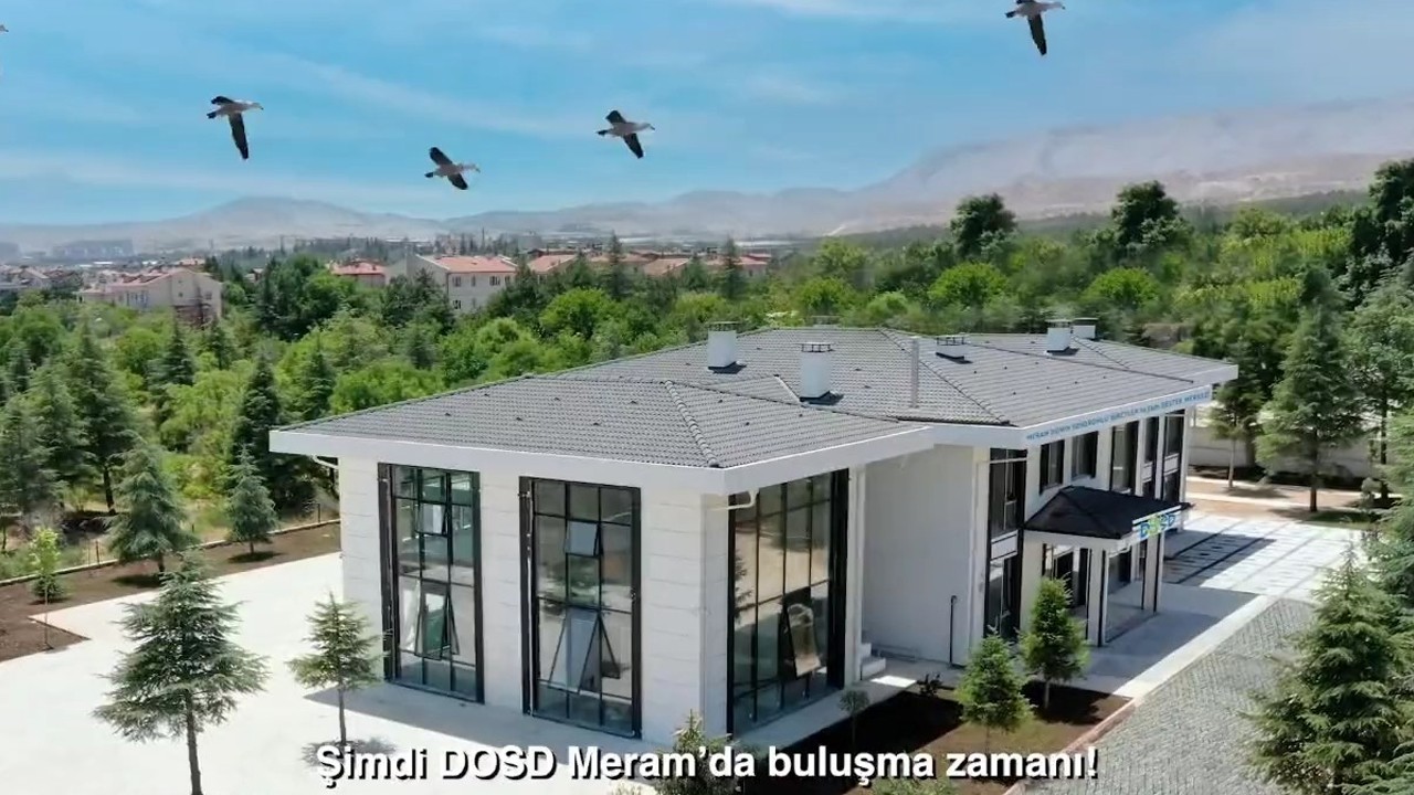 Konya’ya önemli bir eğitim merkezi daha! DOSD Meram Projesi açıklandı