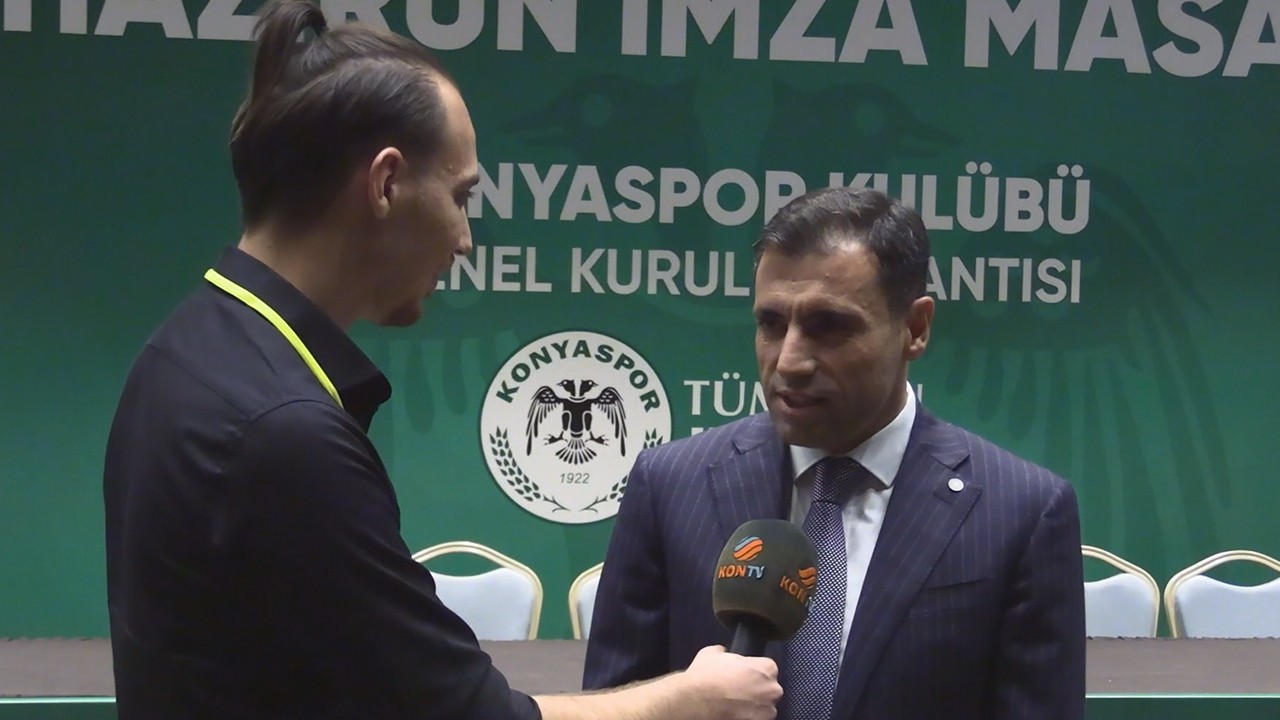 Fatih Özgökçen: Eleştiriler Konyaspor’un menfaatleri için yapılmalı