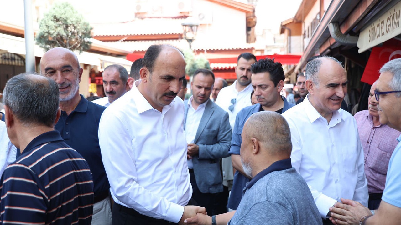 Başkan Altay Kapu Cami’de vatandaşlarla bir araya geldi