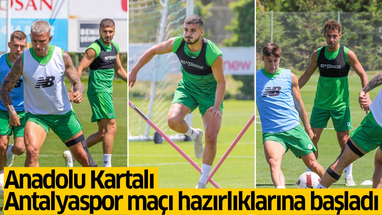 Konyaspor, Antalyaspor maçı hazırlıklarına başladı