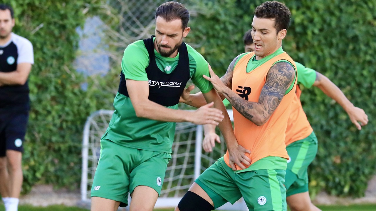 Anadolu Kartalı taktik çalışıyor