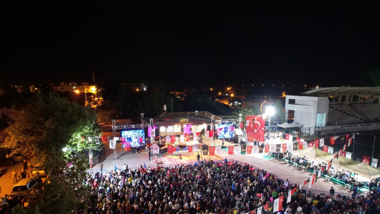 Konya'nın o ilçesinde festival yapıldı! Bir çok ünlü isim katıldı