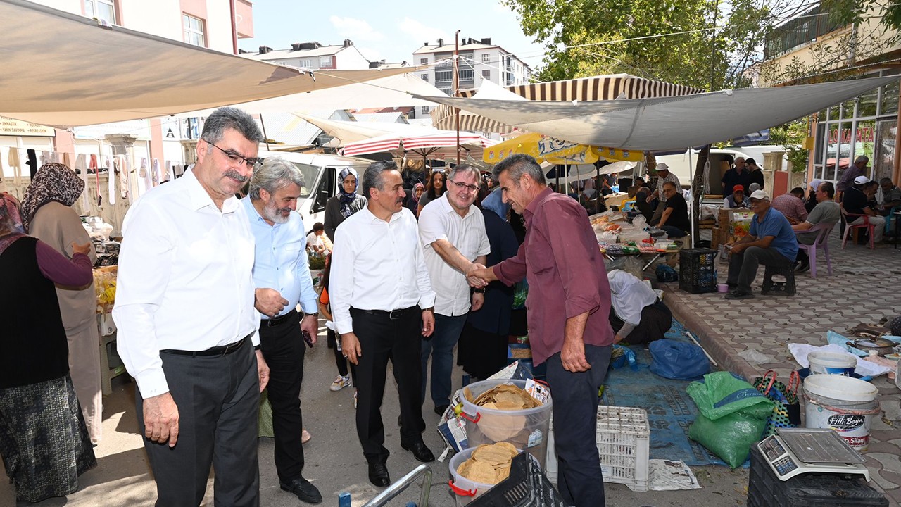 AK Parti Konya Milletvekili Erdem, Seydişehir'de ziyaretlerde bulundu