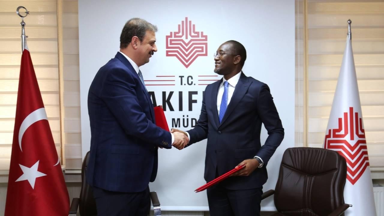 Türkiye ve Senegal arasında vakıflar alanında mutabakat zaptı