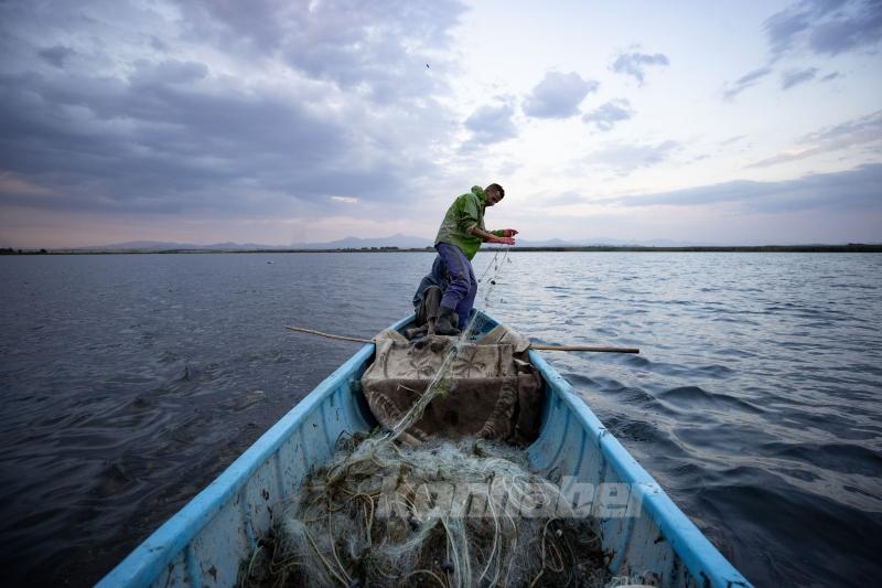 Beyşehir Gölü’nde balık avı