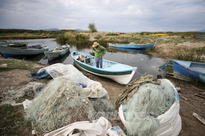 Beyşehir Gölü’nde balık avı