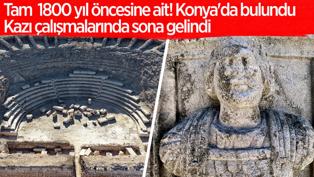Tam  1800 yıl öncesine ait! Konya'da bulundu: Kazı çalışmalarında sona gelindi