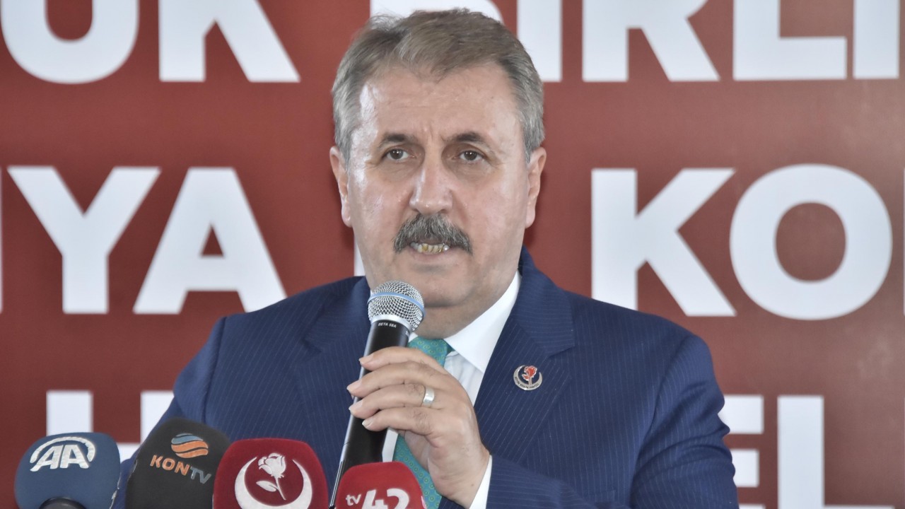 Mustafa Destici Konya'da konuştu: 