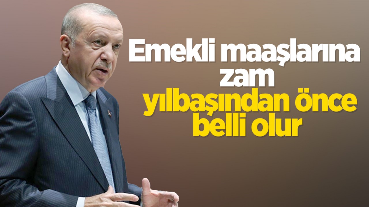 Cumhurbaşkanı Erdoğan gazetecilerin sorularını yanıtladı: Emekli maaşlarına zam yılbaşından önce belli olur