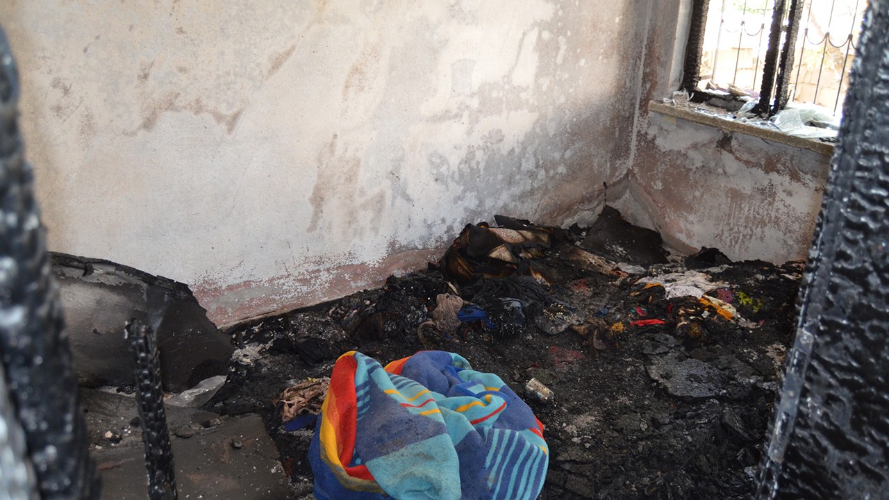 Evde çıkan yangında 6 yaşındaki Cihan hayatını kaybetti