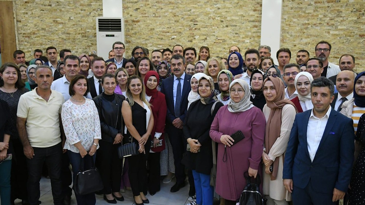 Milli Eğitim Bakanı Yusuf Tekin Konya'da öğretmenlerle bir araya geldi