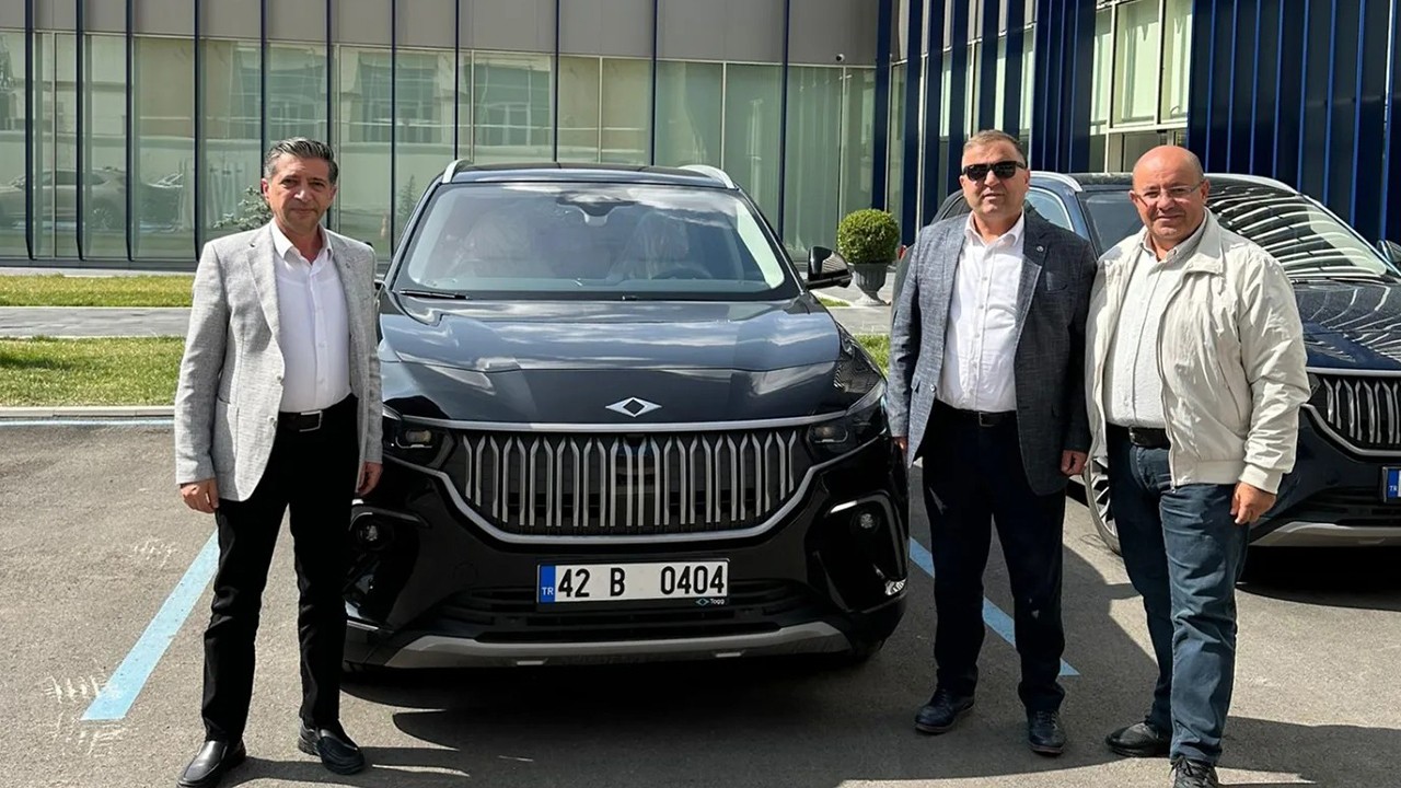 Beyşehir TSO, Türkiye’nin yerli otomobili Togg’u teslim aldı