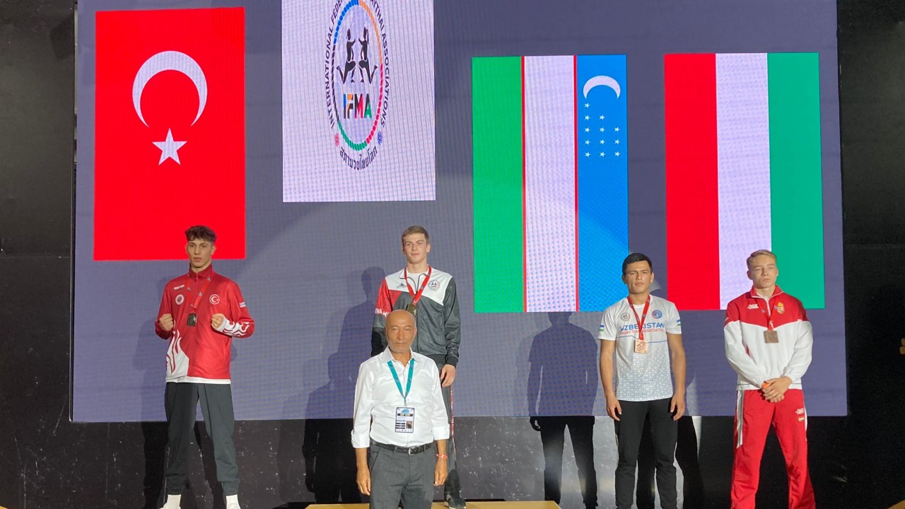 Konyalı sporcu Milli sporcu Hasan Uluşan dünya ikincisi oldu