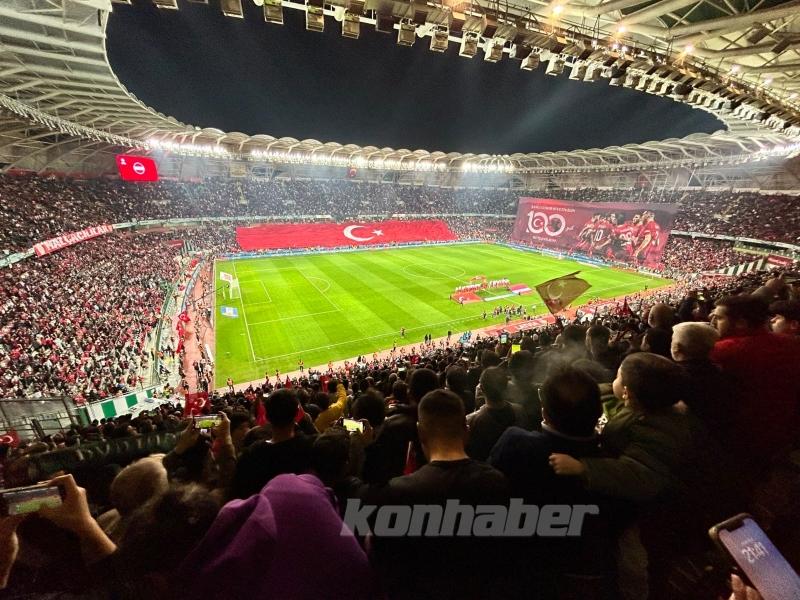 Türkiye, Konya’da Letonya karşısında: Tribünlerim tamamı doldu!
