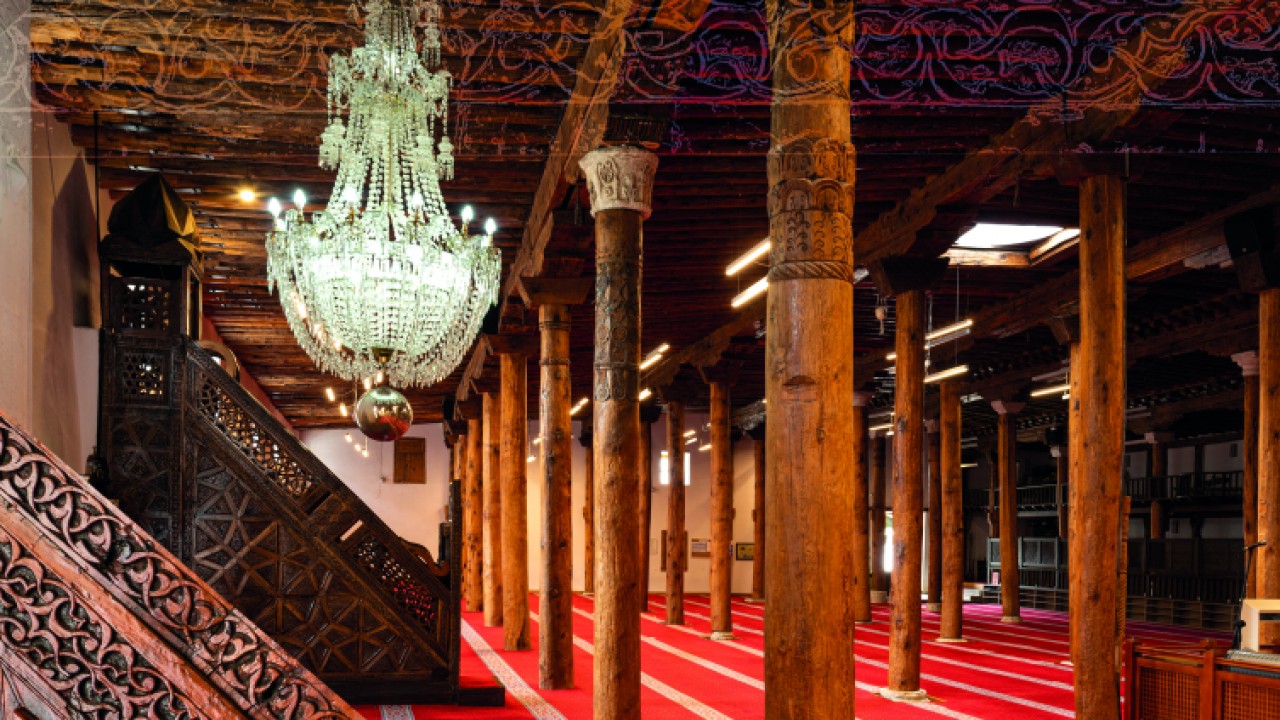 UNESCO Dünya Mirası Listesi’ndeki Sivrihisar Ulu Cami sanal tur ile gezilebilecek