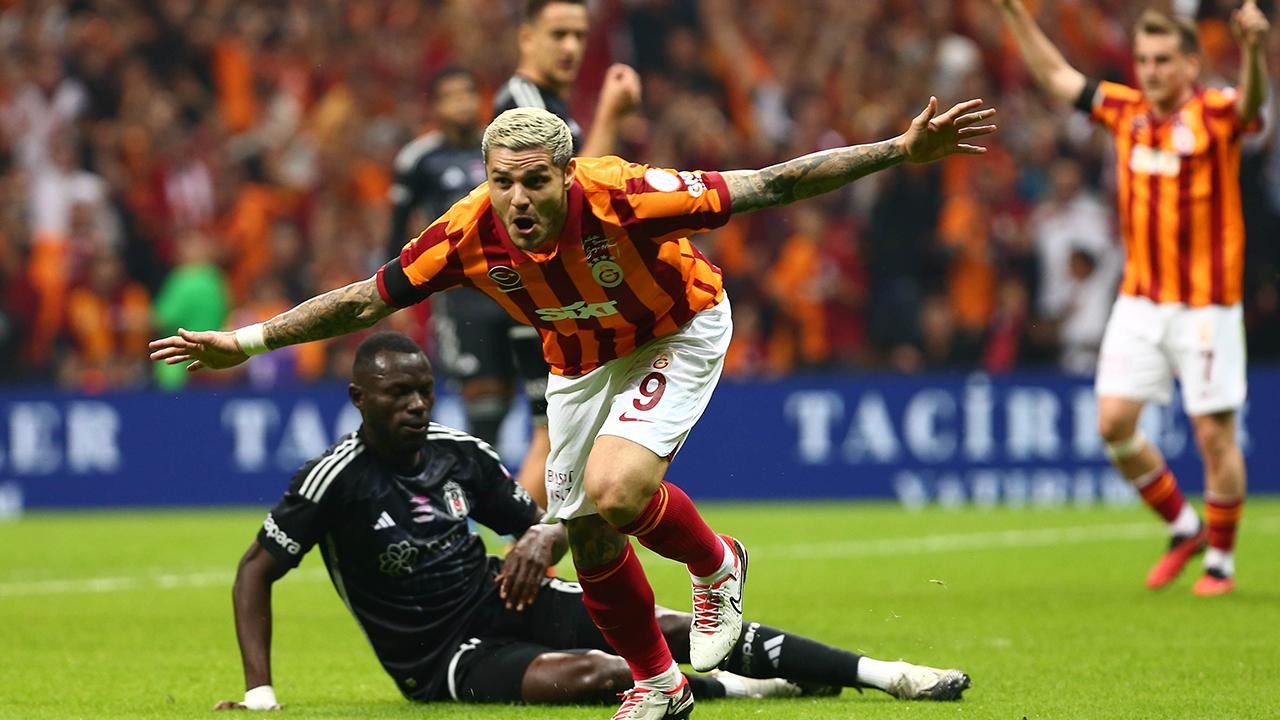 Galatasaray Beşiktaş’ı 2-1 mağlup etti