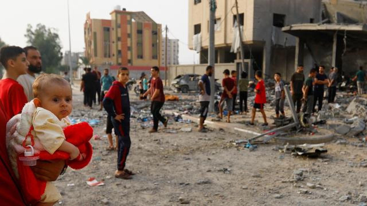 Gazze’de bomba seslerine çocuk çığlıkları karışıyor