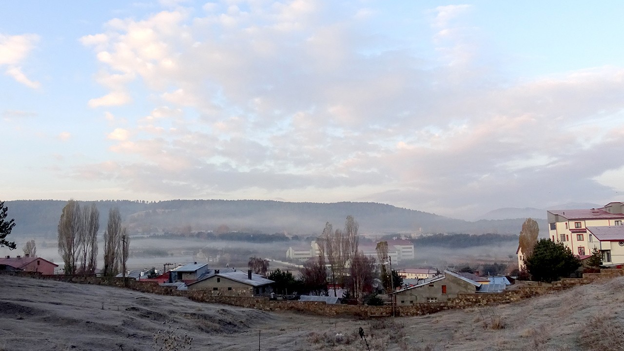 Hava sıcaklığı sıfırın altında 4 dereceye düştü