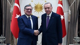 Cumhurbaşkanı Erdoğan, eski AB Komisyonu Başkanı Barroso'yu kabul etti