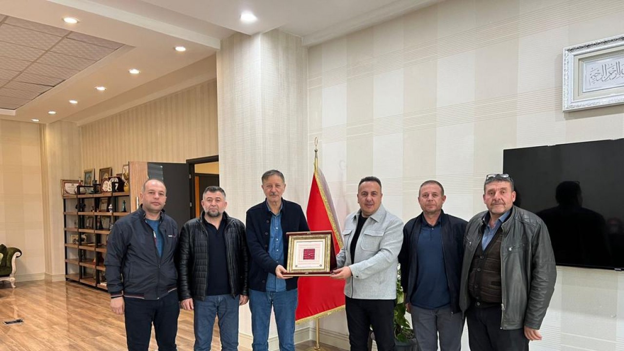 Başkan Ünlügül, Aslan Korkmaz’ı ziyaret etti