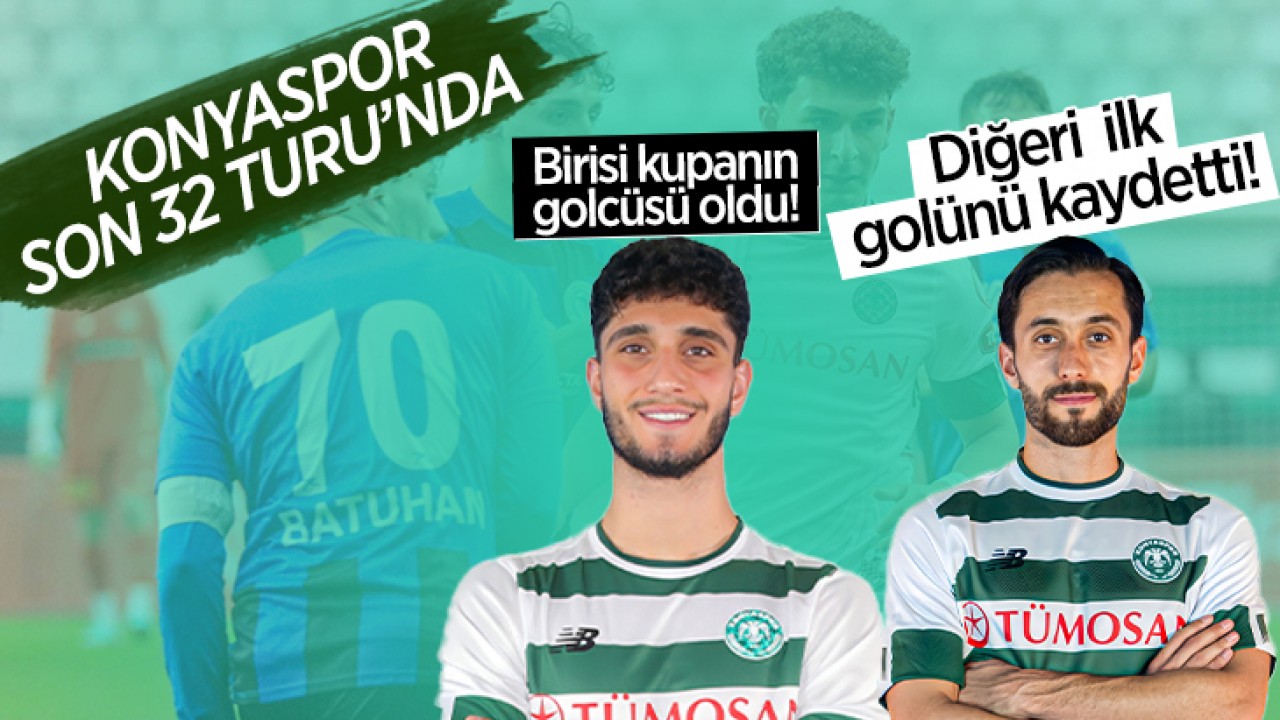 Konyaspor’da kupa heyecanı: Birisi takımın golcüsü oldu! Diğeri ilk golünü kaydetti!